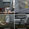 SoBuy OGS32-L-HG - 4-in-1 Camping Tent - Waterdicht Lichtgewicht voor 2 Persoon Grijs