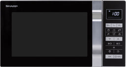 Sharp R-360S - Vrijstaande magnetron 900W 23L - 8 kookprogramma's - Zilver