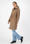 Goosecraft GC Madelyn - Dames Jas - Faux teddy - Bruin - Maat L