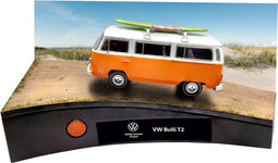 1:43 Franzis 67223 Volkswagen VW T2 Bulli Camper Busje - Adventskalender Metalen Modelbouwpakket