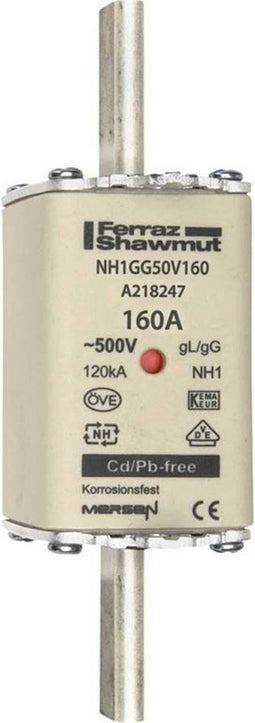 Mersen 1B169.000000 NH-zekering Afmeting zekering : 1 160 A 500 V 1 stuk(s)
