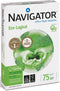 Navigator Eco-Logical printpapier ft A3, 75 g, pak van 500 vel 5 stuks