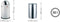 Wesco Pushboy - Prullenbak - 50 Liter - Wit mat