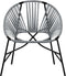 vidaXL - Set - tuinstoelen - 3-delig - poly - rattan - zwart - en - lichtgrijs