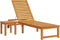vidaXL - Ligbed - met - Tafel - van - Massief - Acaciahout