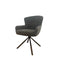 StarFurn Eetkamerstoel Hanna Charcoal Bruin met Armleuning