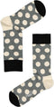 Happy Socks Gift Box - 4 paar unisex sokken - Zwart/Wit (36-40)