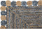 Tapijt DKD Home Decor 2100 gsm Katoen Jute (120 x 180 x 1 cm)