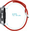 iMoshion Bandje Geschikt voor Samsung Galaxy Watch Active 2 (44mm) / Galaxy Watch Active 2 (40mm) / Galaxy Watch (42mm) / Galaxy Watch 40 mm / Galaxy Watch 3 41mm - iMoshion Siliconen bandje - Rood