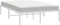 vidaXL-Bedframe-metaal-wit-135x190-cm