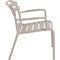 Loungestoel Torvi - PP frame - UV resistant - taupe