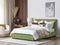 ROCHELLE - Bed opbergruimte - Groen - 160 x 200 cm - Polyester