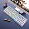 HXSJ V700 - Bedrade Gaming Toetsenbord - RGB - 61 Toetsen - QWERTY - Wit