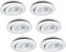 LED-inbouwspot Lumino wit 7W dimbaar IP54