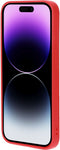 Mobiparts iPhone 14 Pro - Silicone Cover - Soft-touch - Rood