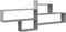 vidaXL - Wandschap - 167,5x18x68 - cm - bewerkt - hout - grijs - sonoma - eikenkleurig