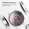 imoshion Screenprotector - Geschikt voor Samsung Galaxy Watch 6 40mm - Full Cover Hard Case / Beschermend Hoesje - Zilver