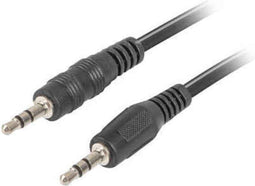 Jack Extension Cable (3.5 mm) Lanberg Black