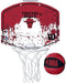 Wilson NBA Team Mini Chicago Bulls - Basketbalring met Mini Basketbal - Rood (2-delig)