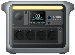Anker Solix C1000 - Kabel - LED-indicator - Zwart