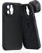 ShiftCam iPhone 13 Pro - hardcase telefoonhoesje - vegan leer - krasvrij waterbestendig stootvast - antraciet