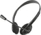 Trust 21665 - Stereo headset - Lichtgewicht met flexibele microfoon - Zwart