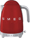 Smeg KLF03RDEU - Waterkoker - 1,7L 2400W - Rood
