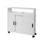 SoBuy BZR02-W - Toiletkast - Staand - 20x71x70cm - Wit