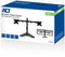 ACT AC8320 - Dubbele Monitorarm - 2 Schermen tot 32 inch - VESA (2 stuks)