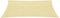 vidaXL - Zonnezeil - 160 - g/m² - 3,6x3,6 - m - HDPE - geel