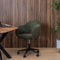 Design bureaustoel - Elegant - Groen - Stof - Comfortabele zitpositie