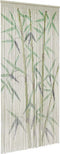 vidaXL - Insectengordijn - bamboe - print - 100x200 - cm - bamboe