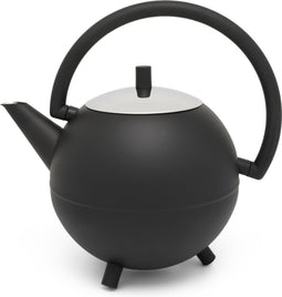 Bredemeijer - Theepot Duet Design Saturn 1,2L mat zwart