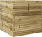 vidaXL - Plantenbak - 70x70x68,5 - cm - geïmpregneerd - grenenhout