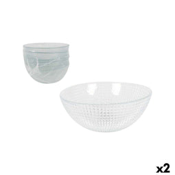 Set voor voorgerechtjes Inde Peonia 375 ml 13 x 5 cm 6 Onderdelen (2 Stuks)