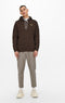 ONLY & SONS ONSOVE LIFE REG LOGO HOODIE - Sweat hoodie - Contrast trekkoord - Rood