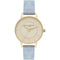 Olivia Burton OB16WD82 - Polshorloge - Ø 30 mm - Gouden Beige Blauw