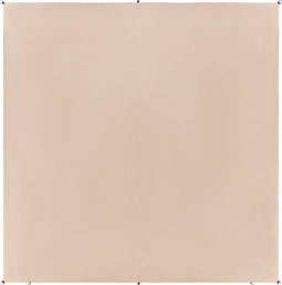 Beliani LUKKA - Schaduwdoek - Beige - Kunststof