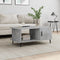 vidaXL - Salontafel - 90x50x40 - cm - bewerkt - hout - betongrijs