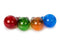 HQ-Power Set Led-Gloeilampen - A60 - Gekleurd Glas - 4 St. - Rood - Groen - Blauw - Oranje