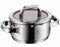 WMF Function4 - Pannenset - 5-delig - RVS - Glazen deksels met 4 afgietfuncties