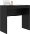 vidaXL - Bureau - Zwart - Eiken - 80x40x76 - cm - Gelaagd - hout