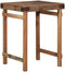 vidaXL - Eettafel - 55x60x76 - cm - Massief - Gerecycled - Hout
