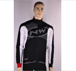 Northwave NRG - Fietsjack - Winddicht - Zwart met wit