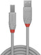 Lindy 36681 - Kabel Micro USB - 50 cm - Grijs Zwart