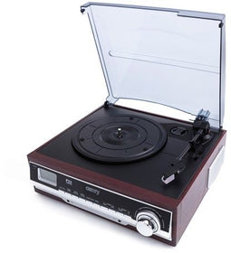 Camry CR 1113 - Grammofoon met FM-radio - 3 snelheden 33/45/75 RPM - Bruin