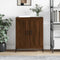 vidaXL - Dressoir - 69,5x34x90 - cm - bewerkt - hout - bruin - eikenkleur