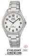 Q&Q C192J204Y - Horloge - Analoog - Mannen - Heren - stalen band - Rond - Staal - Zilverkleurig