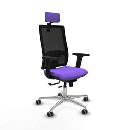 Horna Traslack Piqueras y Crespo 2D086G2 - Bureaustoel - Hoofdsteun en verstelbare hoogte - Lila