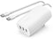 Belkin BoostCharge 67W - 3-Poorts USB-C Wandlader met PPS - Inclusief USB-C naar USB-C Kabel